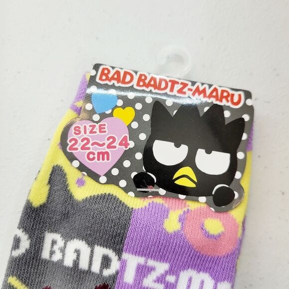 2/$20 Brand New Japan Sanrio Bad Badtz Maru Socks - Picture 3 of 6